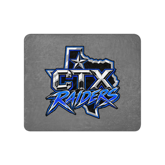 Sherpa Blanket | Central Texas Raiders | Crest Logo