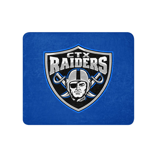 Sherpa Blanket | Central Texas Raiders | Emblem Logo