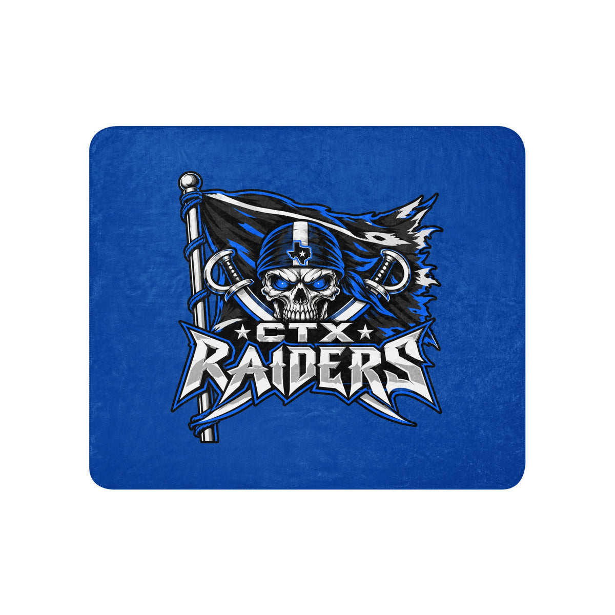 Sherpa Blanket | Central Texas Raiders | Vanguard Logo