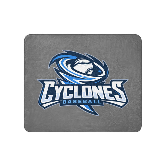 Sherpa Blanket | Centre County Cyclones | Crest Logo