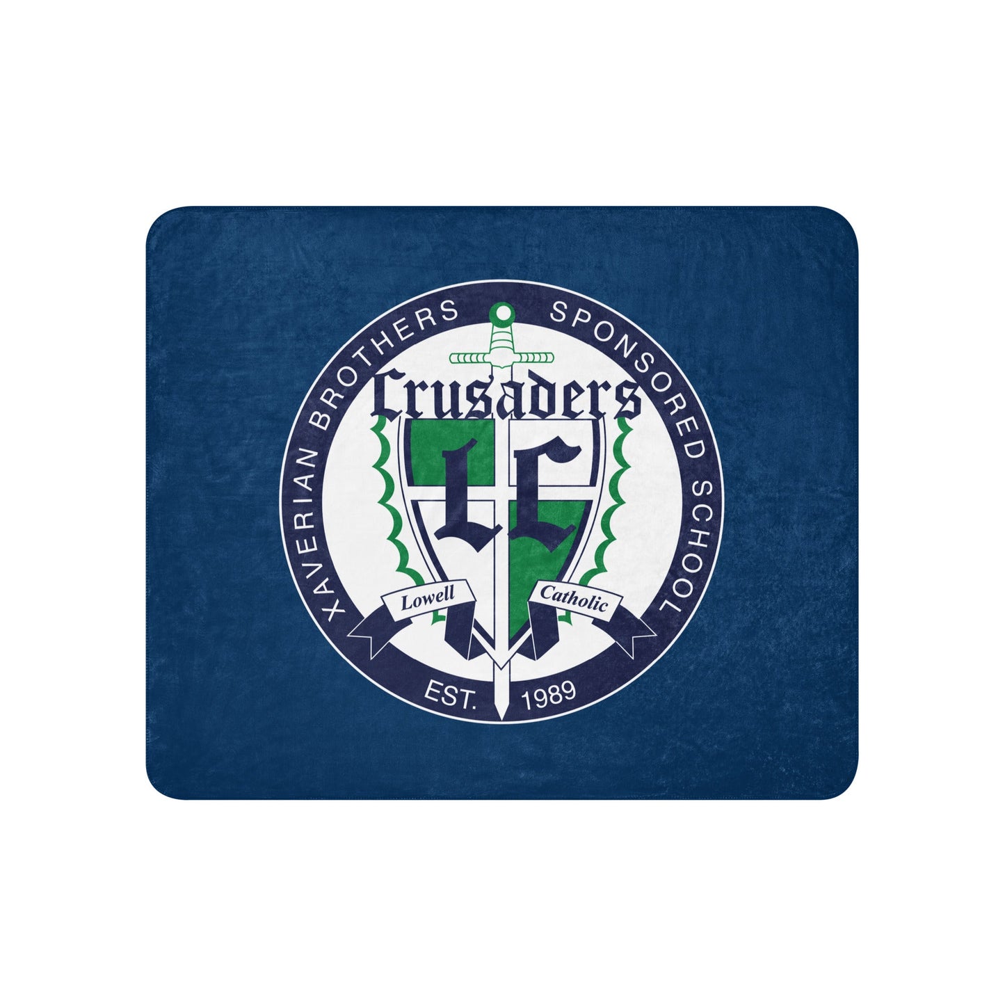 Sherpa Blanket | Cheer | Badge Logo