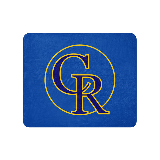 Sherpa Blanket | Chestnut Ridge Lions Football | Crest Logo