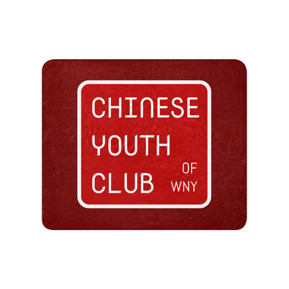 Sherpa Blanket | Chinese Youth Club of WNY | Mark Logo