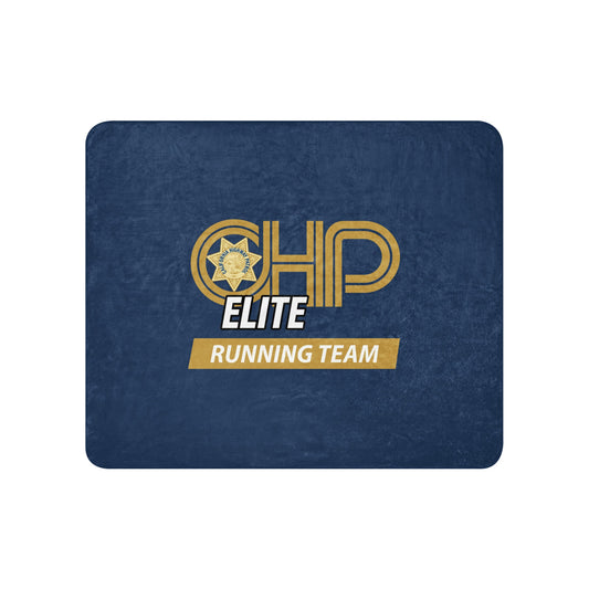 Sherpa Blanket | CHP Elite Running Team | Runner Crest Logo