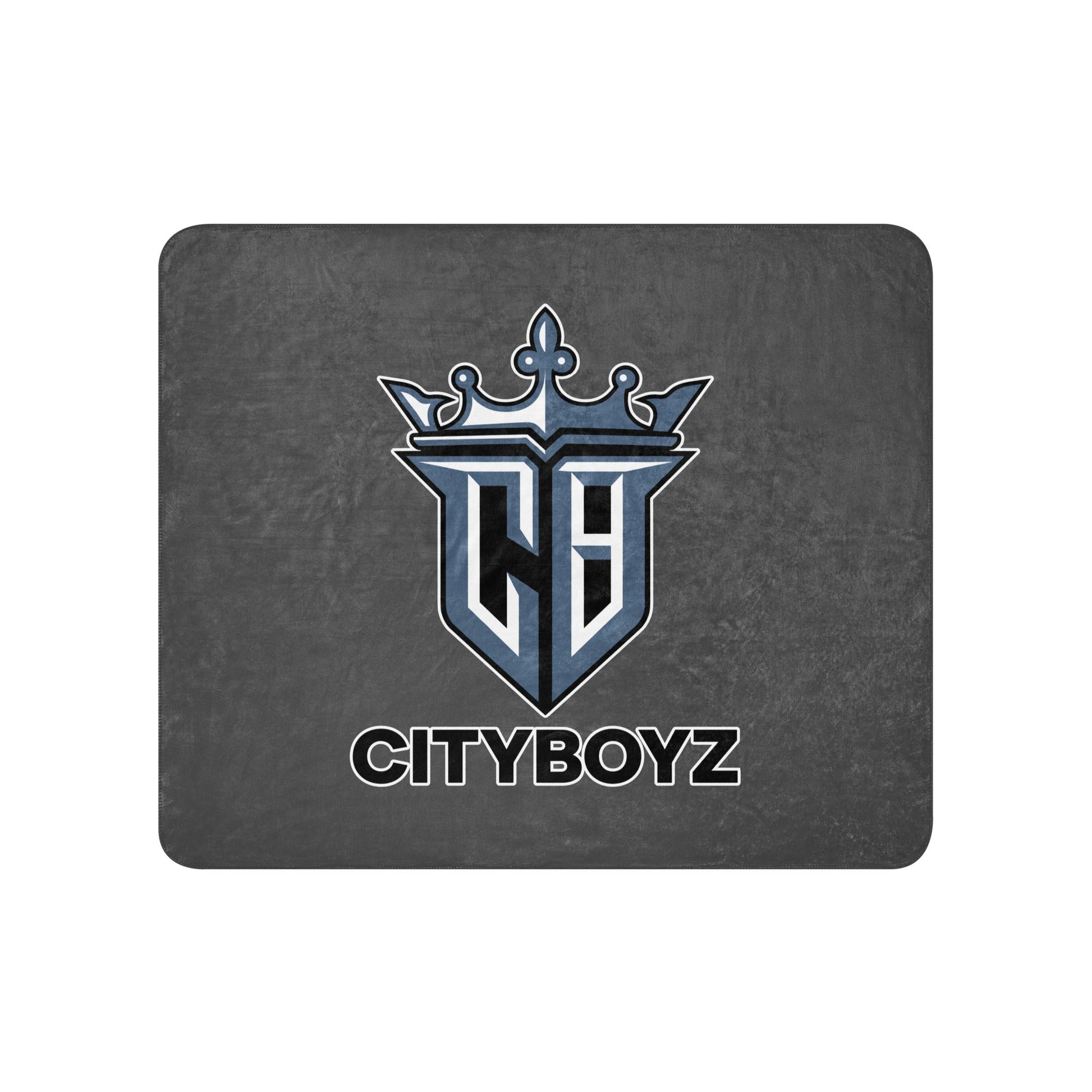 Sherpa Blanket | City Boyz Elite | Crown Valor Logo