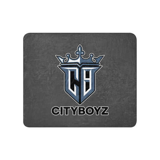 Sherpa Blanket | City Boyz Elite | Crown Valor Logo