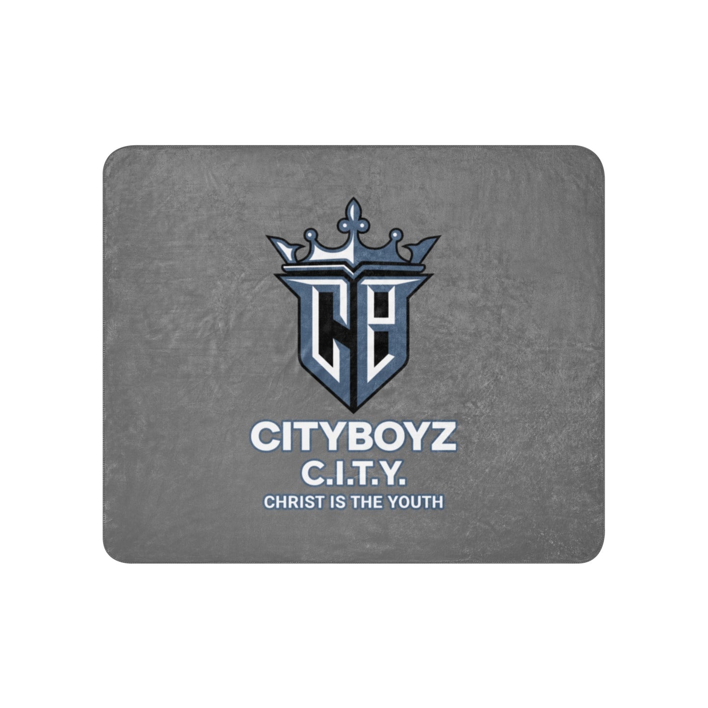 Sherpa Blanket | City Boyz Elite | Vanguard Logo