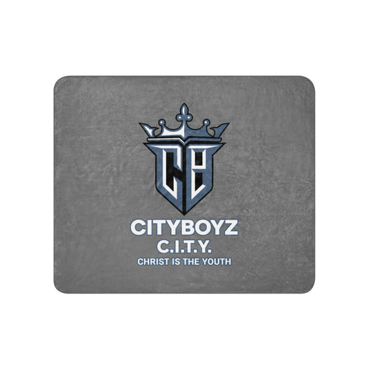 Sherpa Blanket | City Boyz Elite | Vanguard Logo