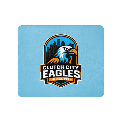 Sherpa Blanket | Clutch City College Prep | Icon Logo