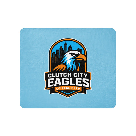 Sherpa Blanket | Clutch City College Prep | Icon Logo