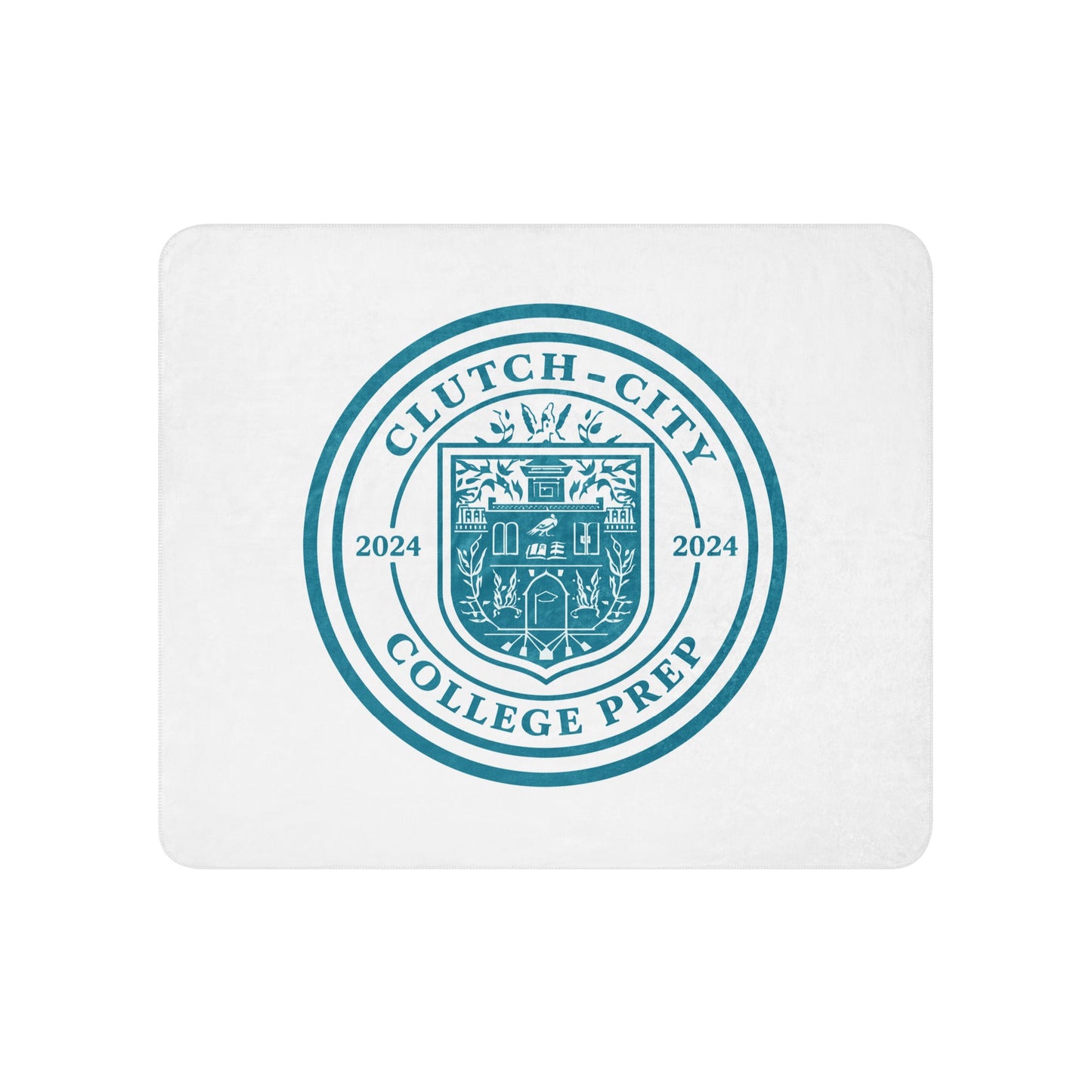 Sherpa Blanket | Clutch City College Prep | Mark Logo