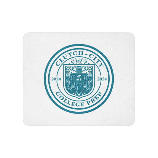 Sherpa Blanket | Clutch City College Prep | Mark Logo