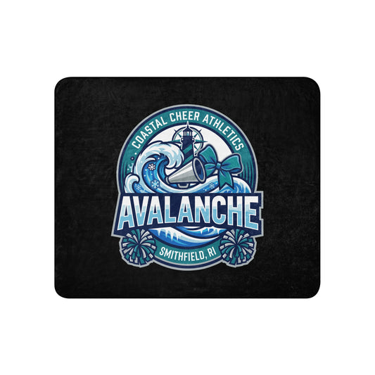 Sherpa Blanket | Coastal Cheer Athletics Avalanche