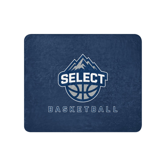 Sherpa Blanket | Colorado Select Basketball | Crest Logo