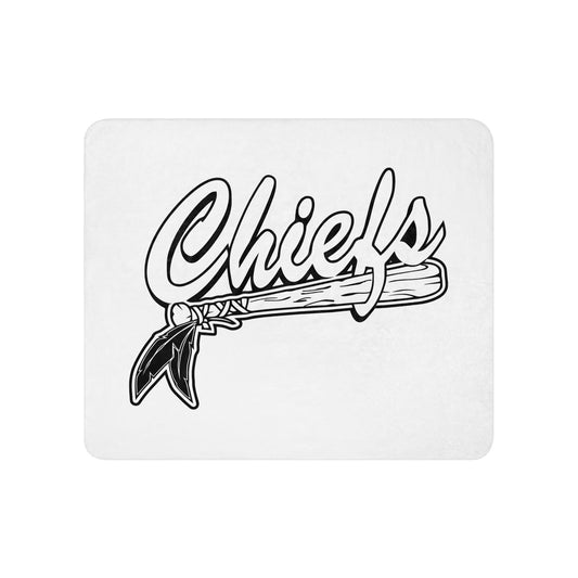 Sherpa Blanket | Connetquot Chiefs | Letter Crest Logo