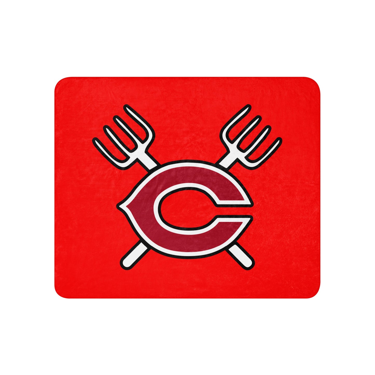 Sherpa Blanket | Cozad Girls Golf | Crest Logo