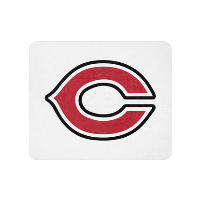 Sherpa Blanket | Cozad Girls Golf | Mark Logo