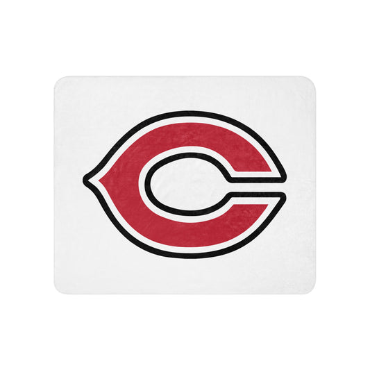 Sherpa Blanket | Cozad Girls Golf | Mark Logo