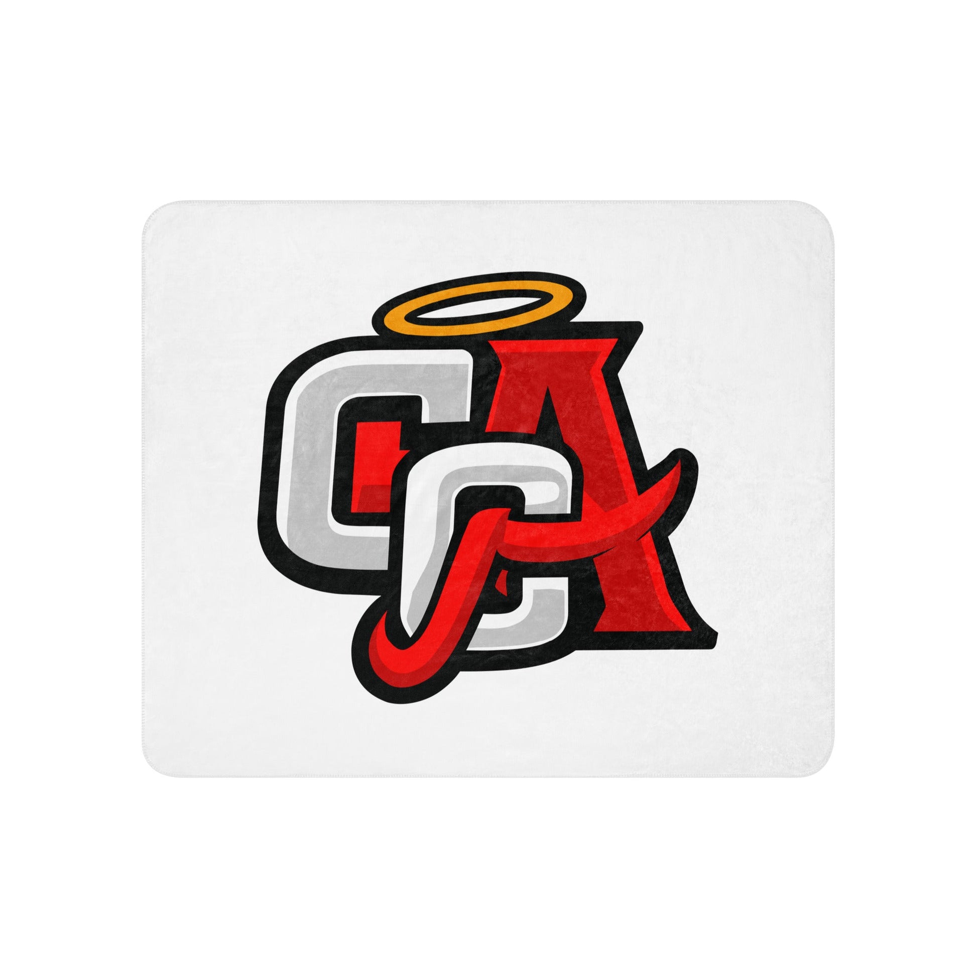 Sherpa Blanket | Cross City Angels | Angelic Fury Logo