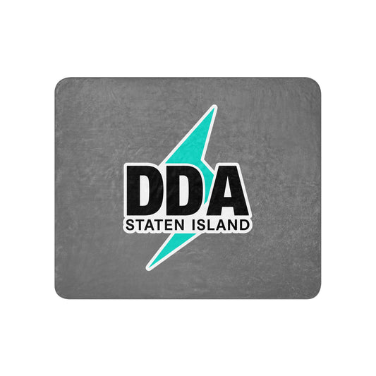 Sherpa Blanket | DDA Staten Island | Icon Logo