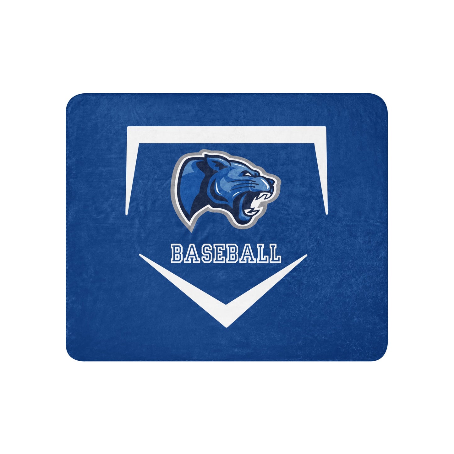 Sherpa Blanket | Denmark Technical College | Baseball Logo