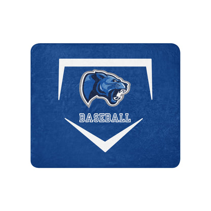 Sherpa Blanket | Denmark Technical College | Baseball Logo
