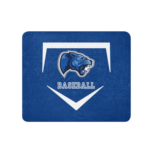 Sherpa Blanket | Denmark Technical College | Baseball Logo