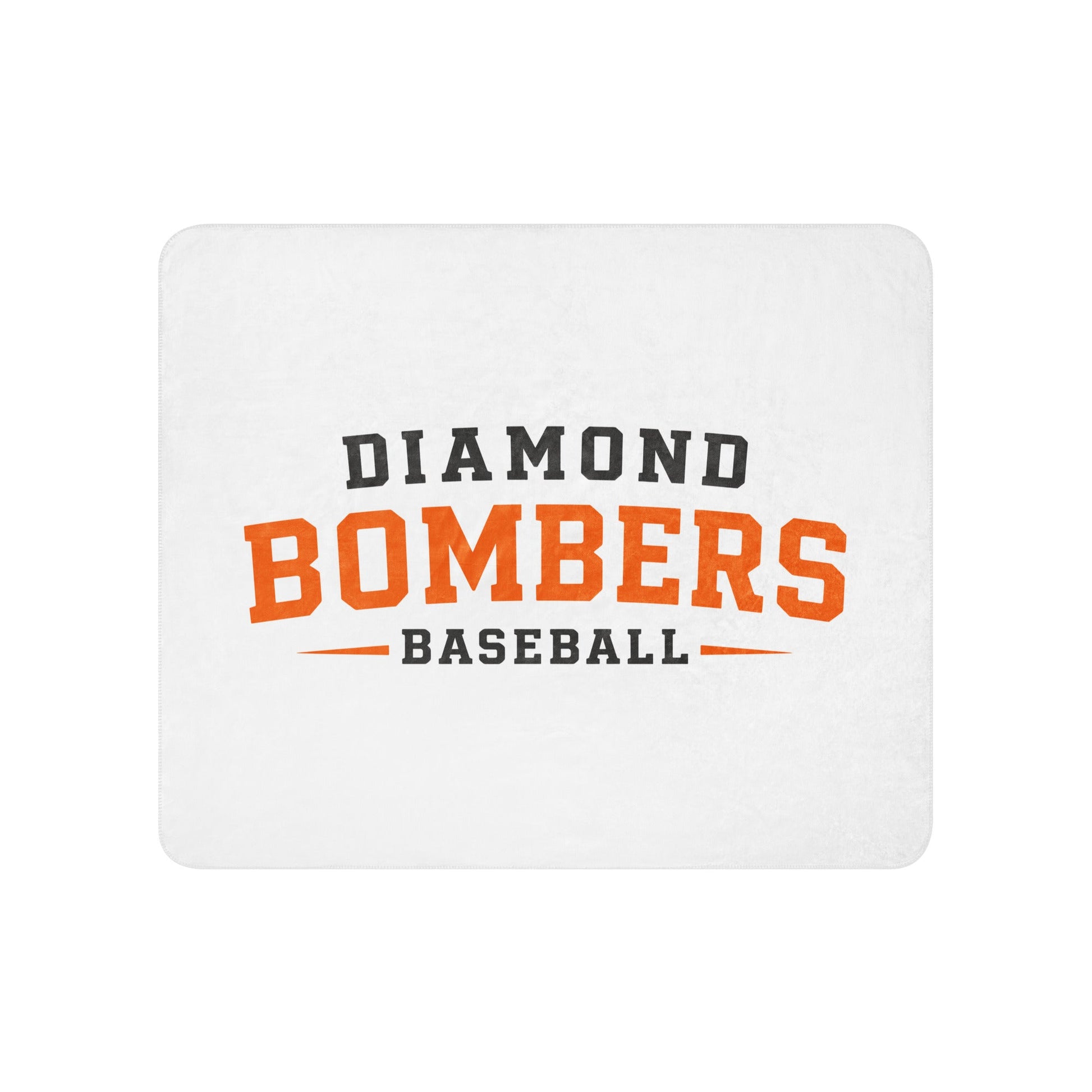 Sherpa Blanket | Diamond Bombers | Modern Script Logo