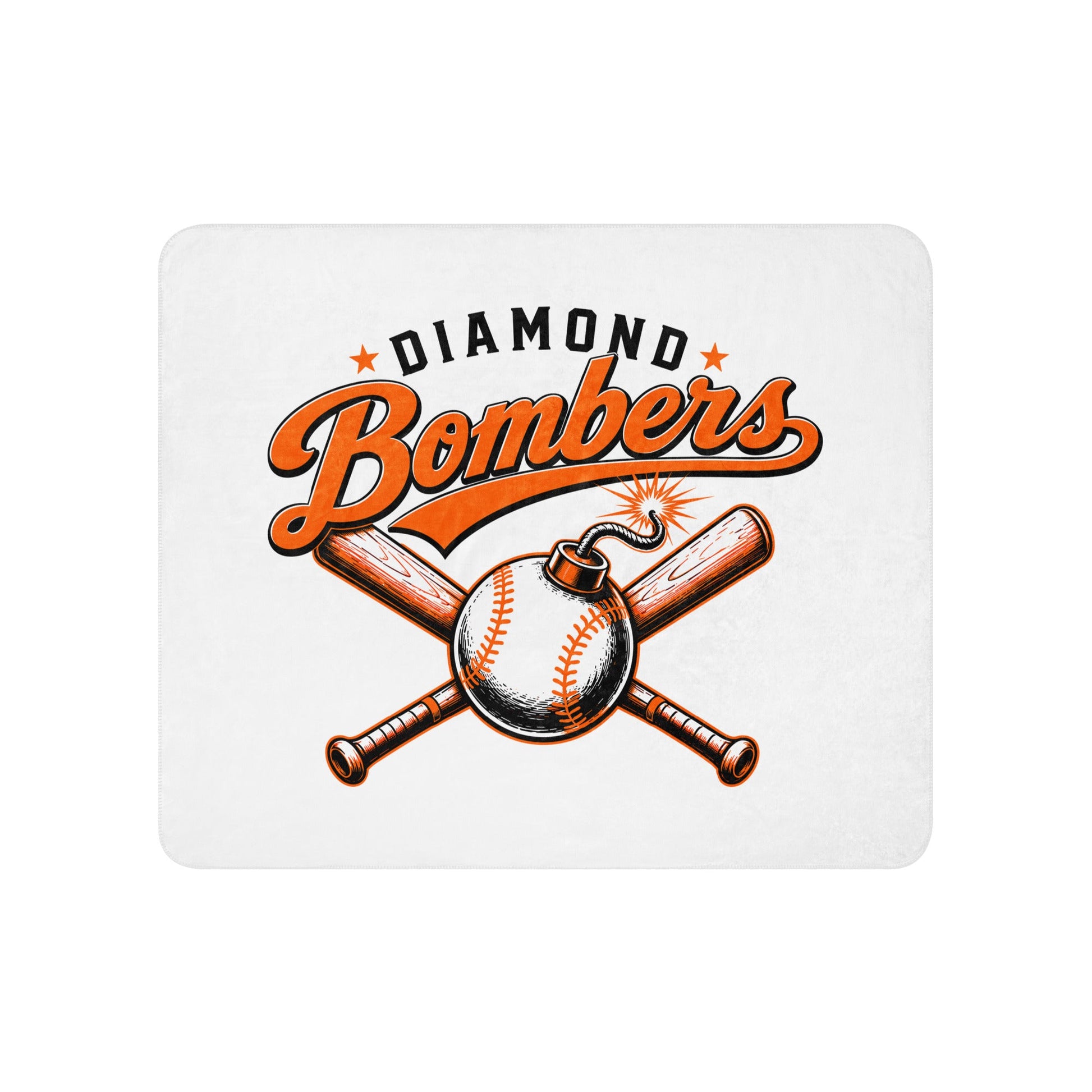 Sherpa Blanket | Diamond Bombers | Vanguard Logo