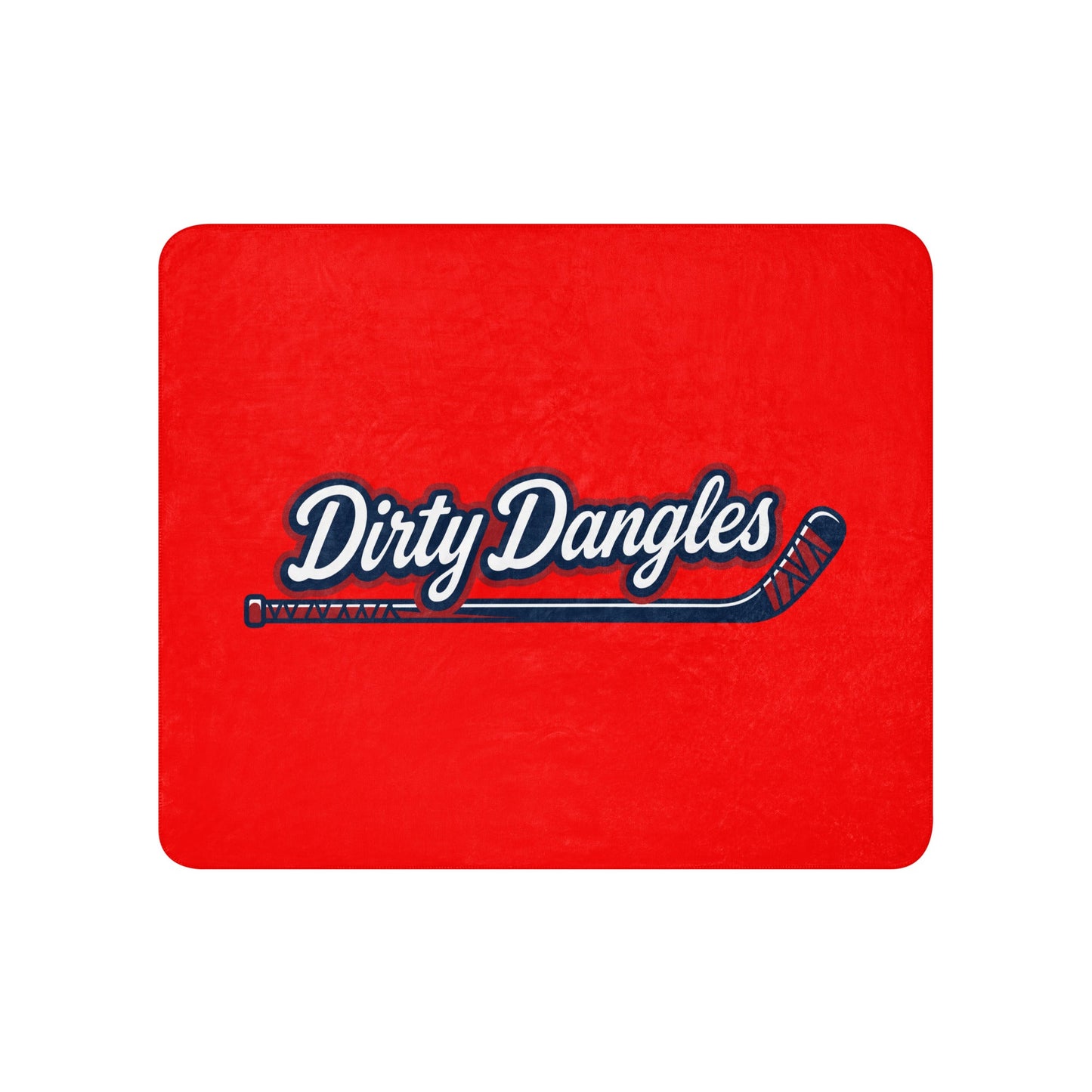 Sherpa Blanket | Dirty Dangles | Script Logo