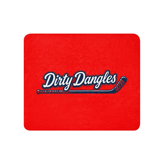 Sherpa Blanket | Dirty Dangles | Script Logo