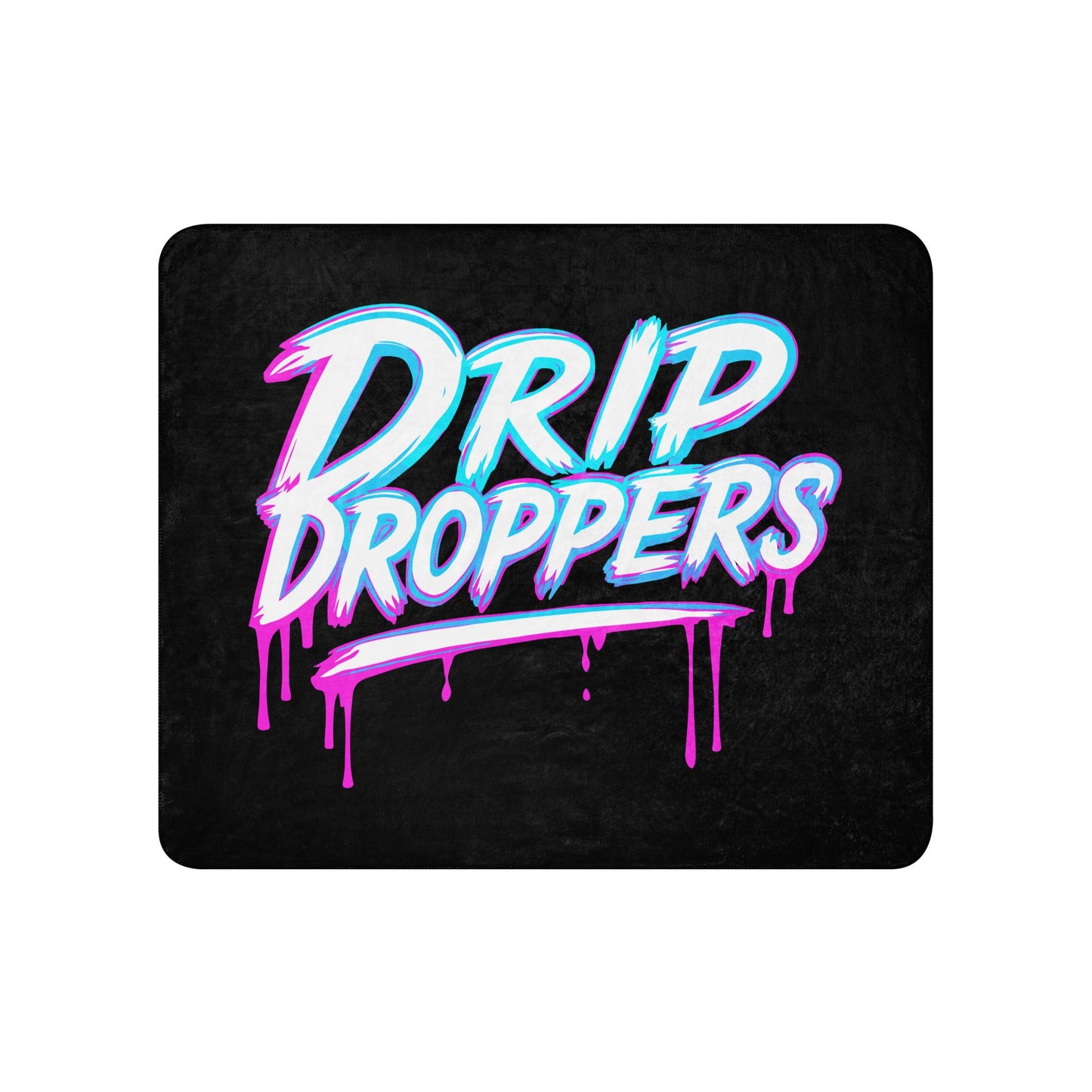 Sherpa Blanket | Drip Droppers | Alt Logo