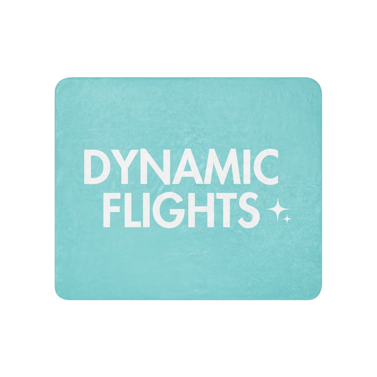 Sherpa Blanket | Dynamic Flights Gymnastics | Alt Logo
