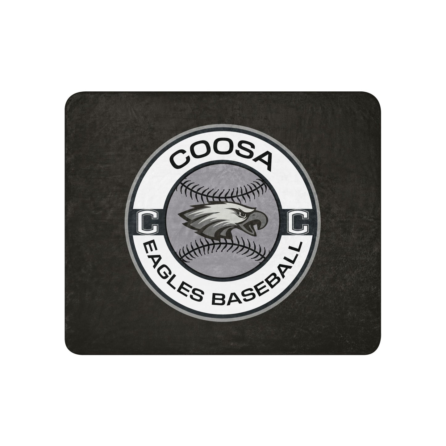 Sherpa Blanket | Eagles Baseball | Badge Logo