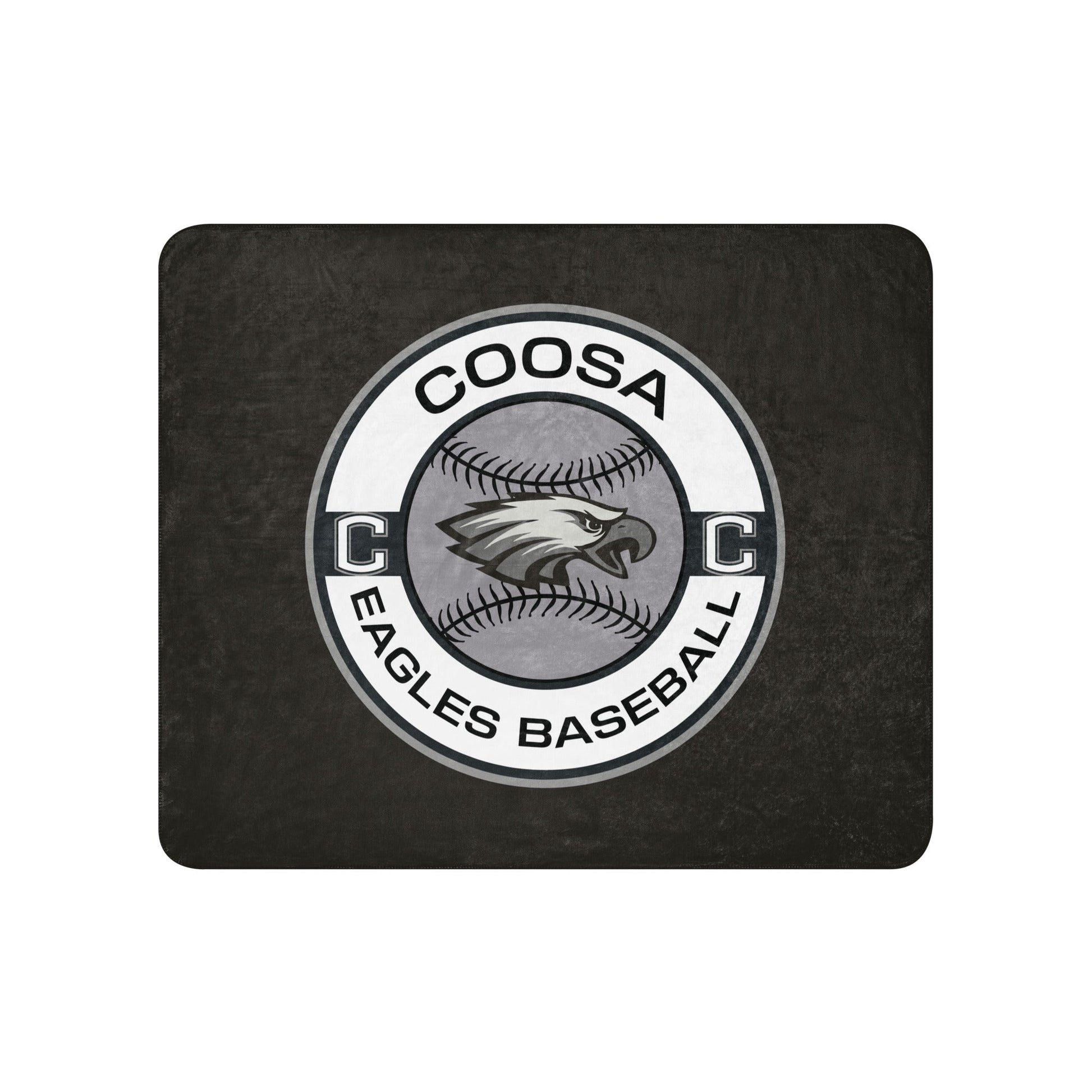 Sherpa Blanket | Eagles Baseball | Badge Logo