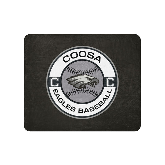 Sherpa Blanket | Eagles Baseball | Badge Logo