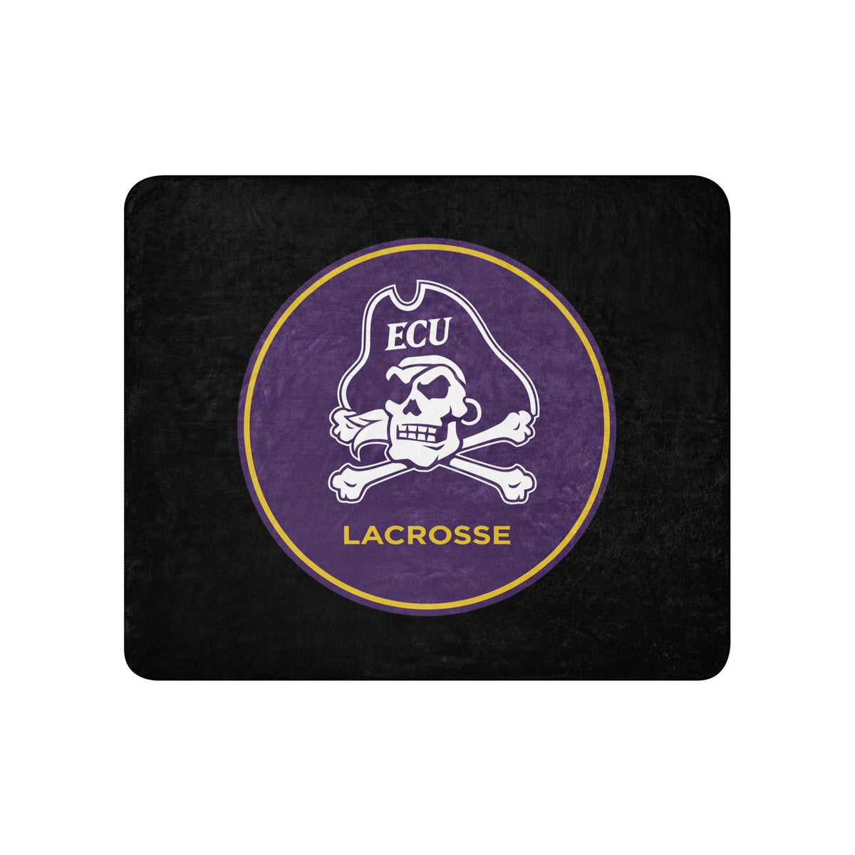 Sherpa Blanket | ECU Club Womens Lacrosse | Badge Logo