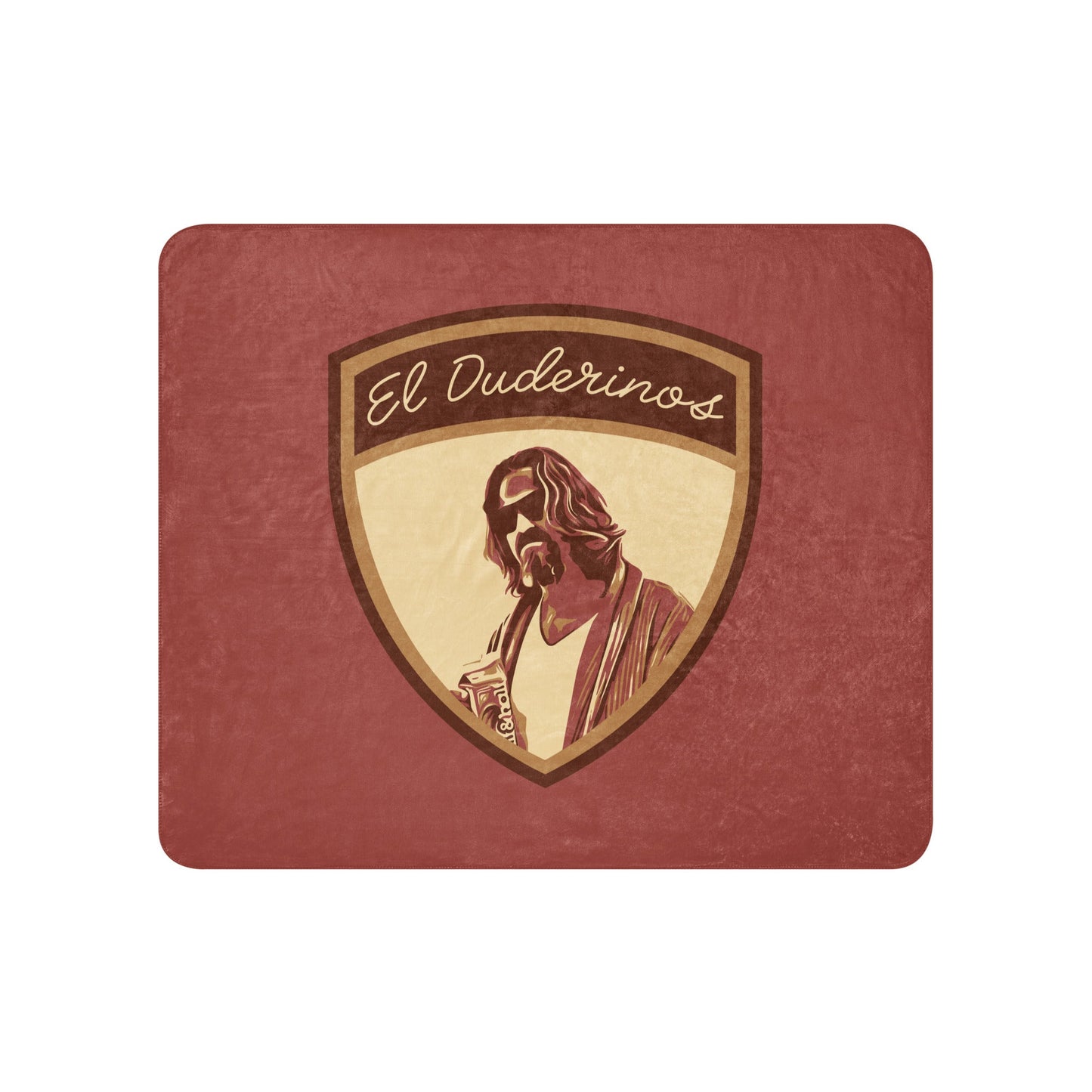 Sherpa Blanket | El Duderinos | Crest Logo