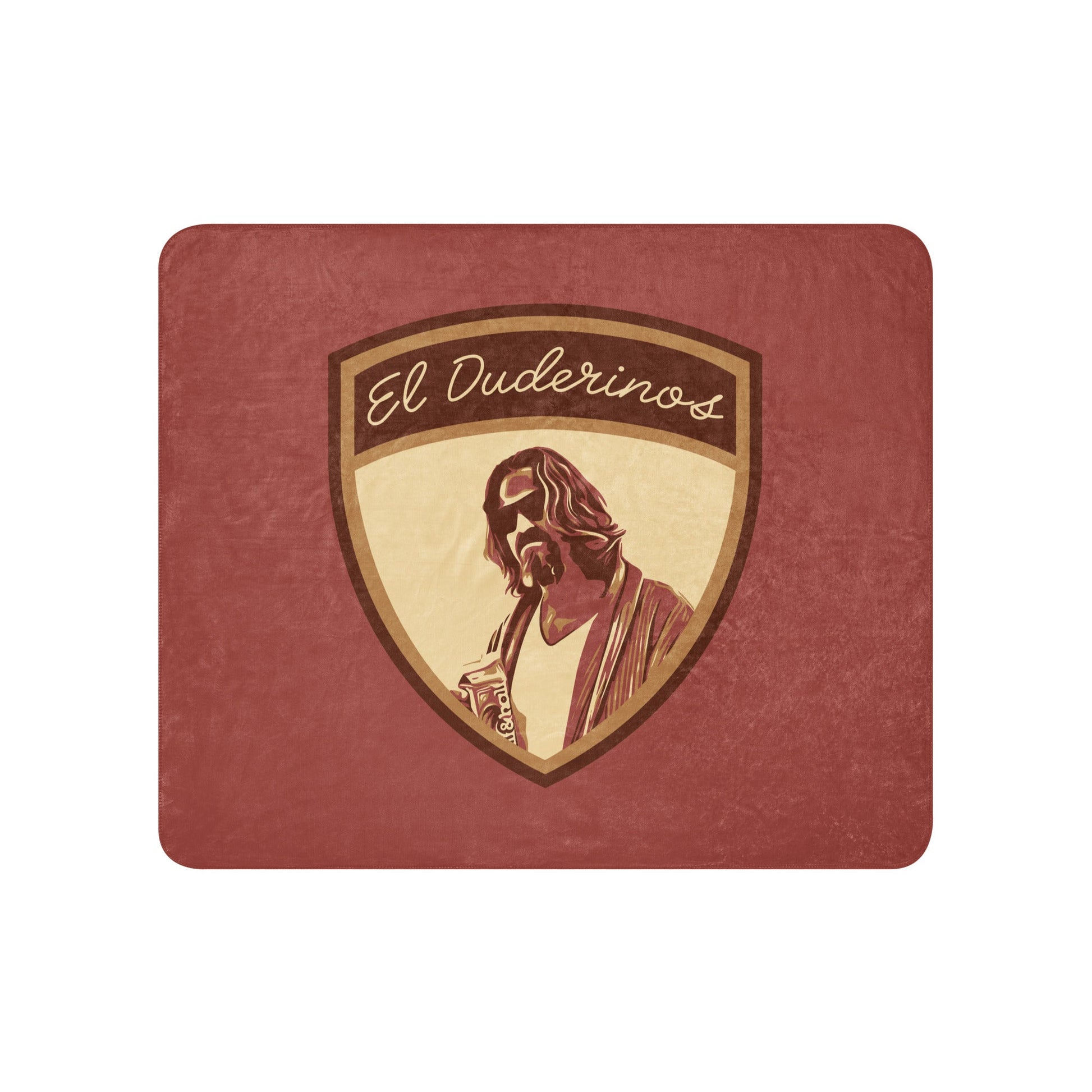 Sherpa Blanket | El Duderinos | Crest Logo