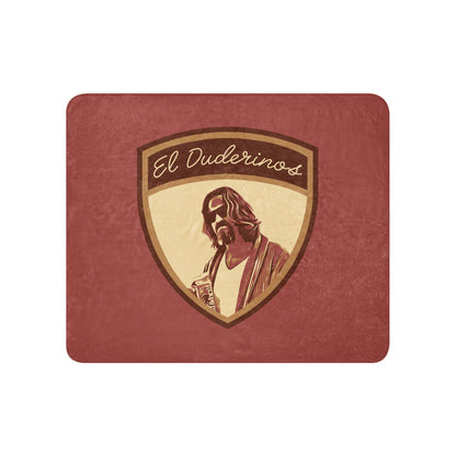Sherpa Blanket | El Duderinos | Crest Logo