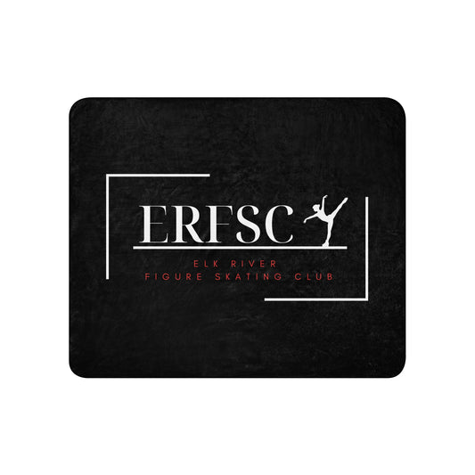 Sherpa Blanket | Elk River Figure Skating Club | Alt Logo 1