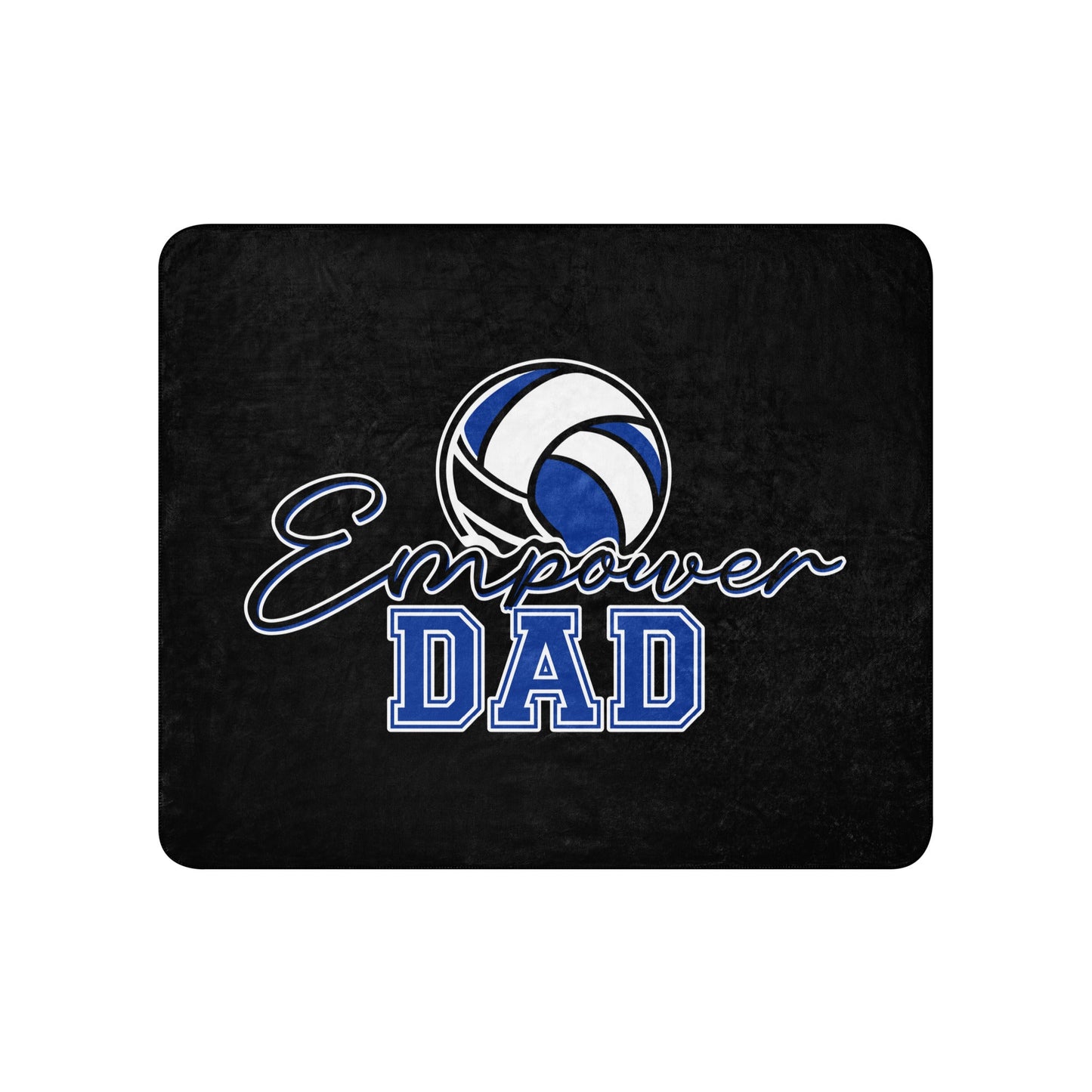 Sherpa Blanket | Empower Volleyball Club | Dad Crest Logo