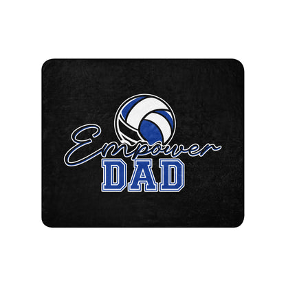 Sherpa Blanket | Empower Volleyball Club | Dad Crest Logo