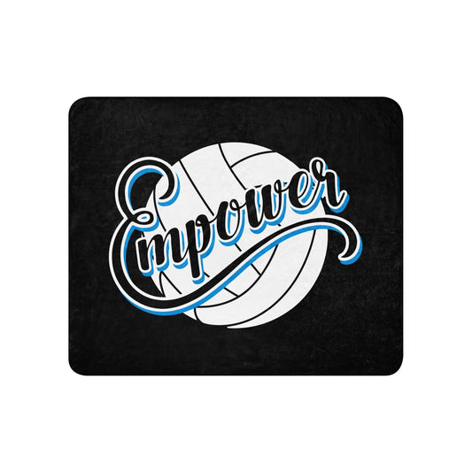 Sherpa Blanket | Empower Volleyball Club | Emblem Logo
