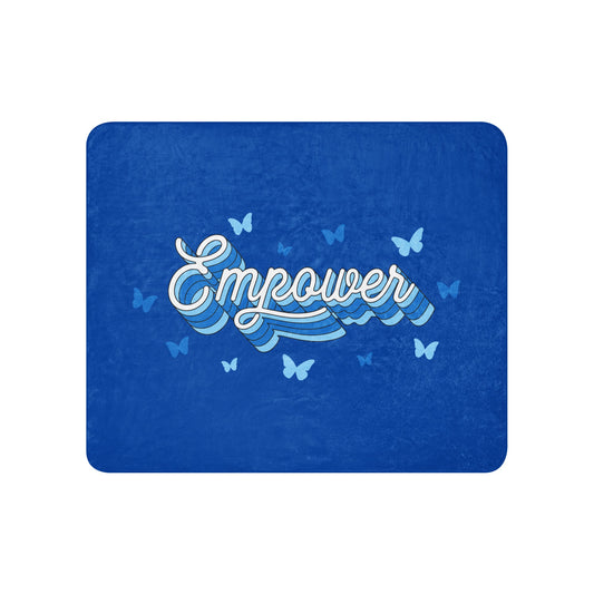 Sherpa Blanket | Empower Volleyball Club | Vanguard Logo