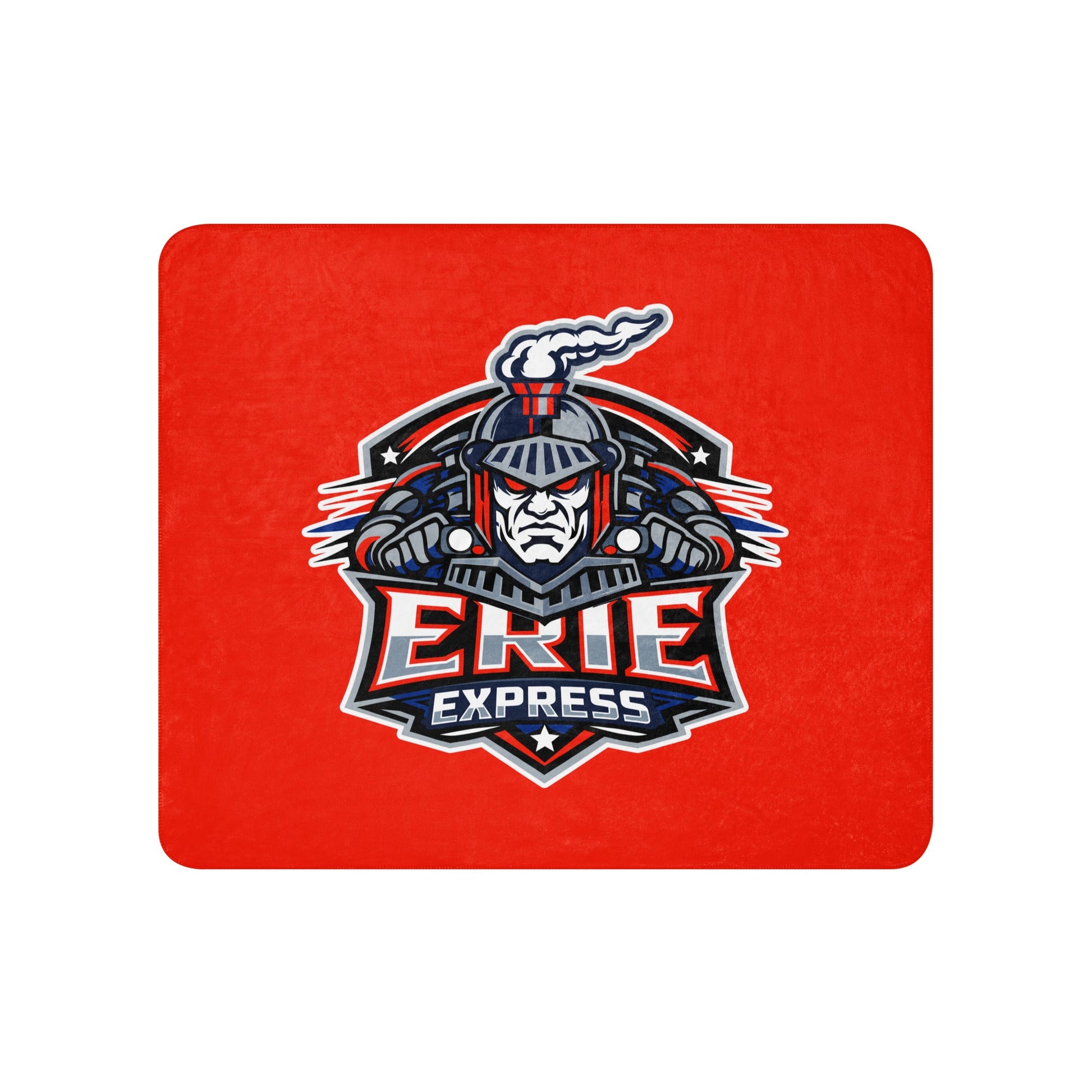 Sherpa Blanket | Erie Express Football | Badge Logo