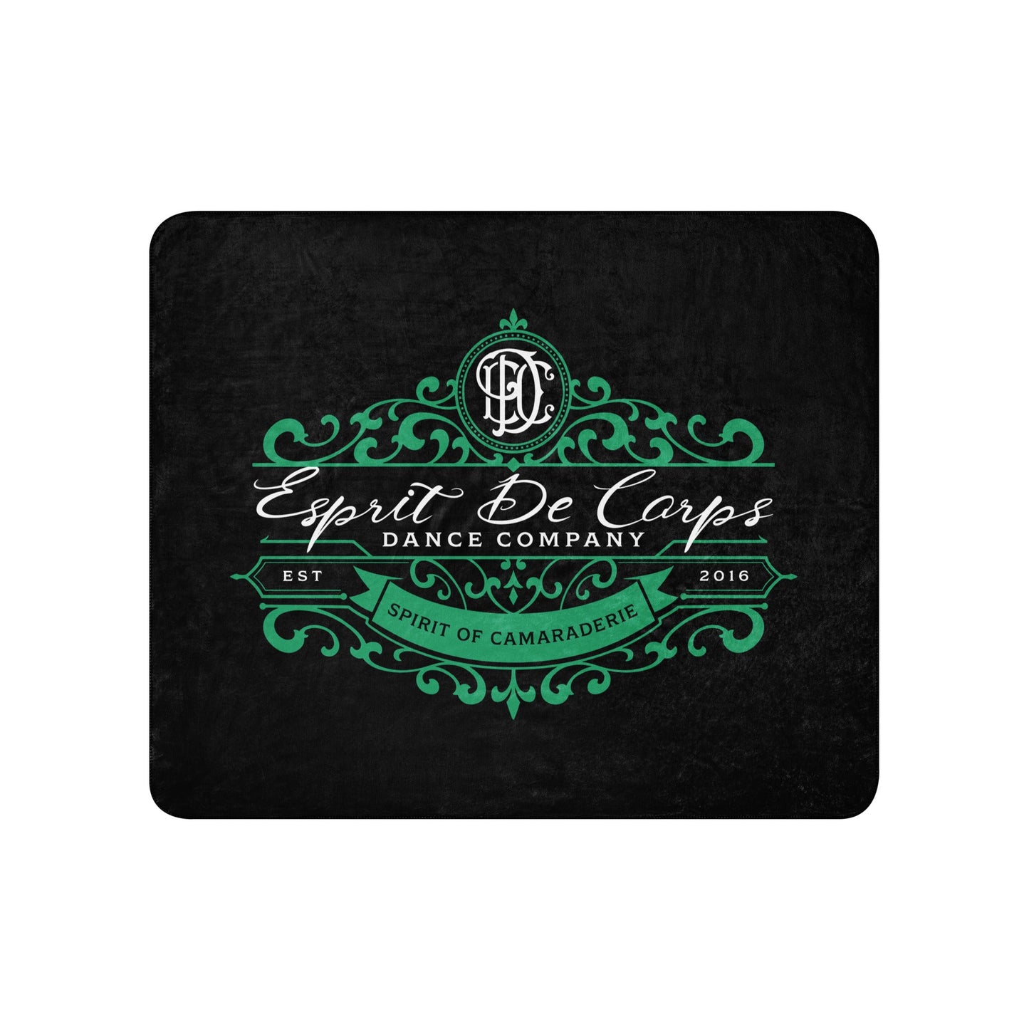 Sherpa Blanket | Esprit de Corps Dance Co., LLC | Crest Logo