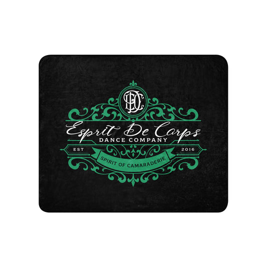 Sherpa Blanket | Esprit de Corps Dance Co., LLC | Crest Logo