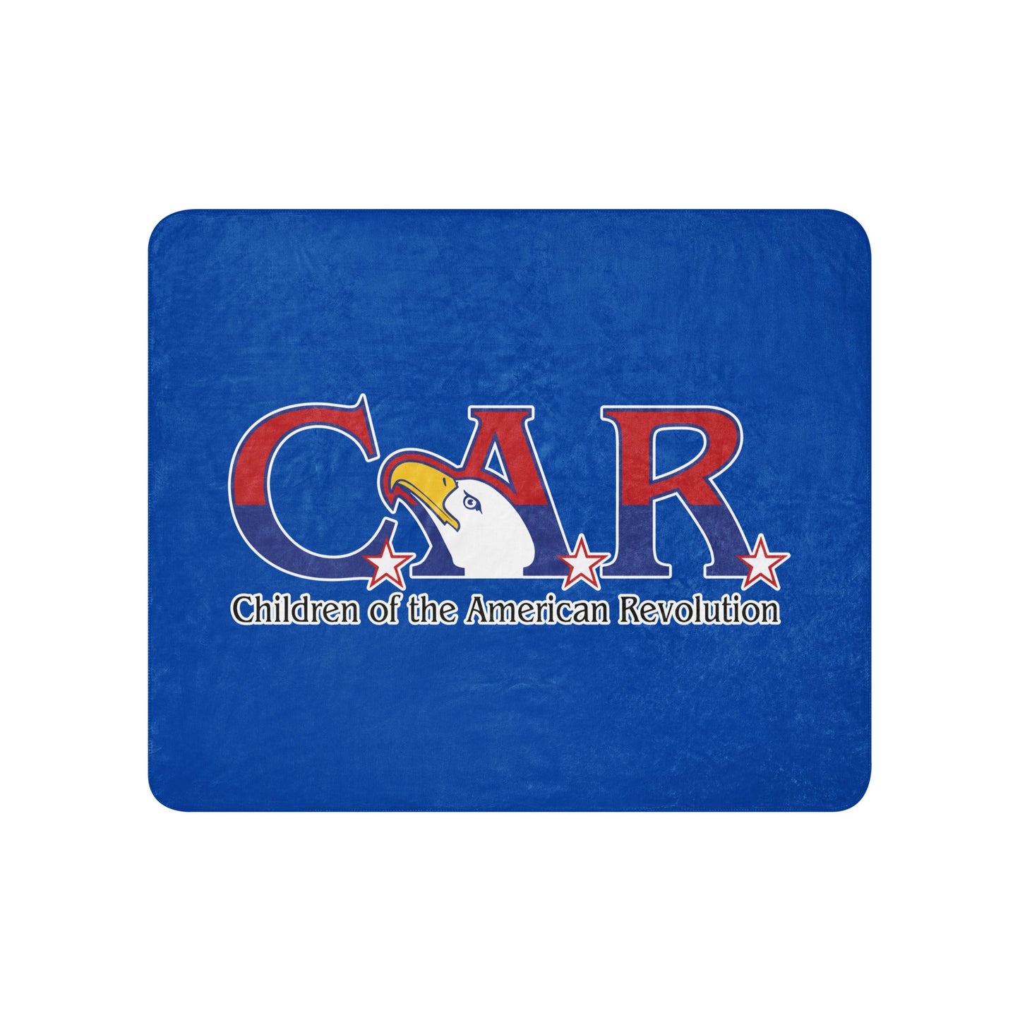Sherpa Blanket | Georgia State Society Children of the American Revolution | Mark Logo
