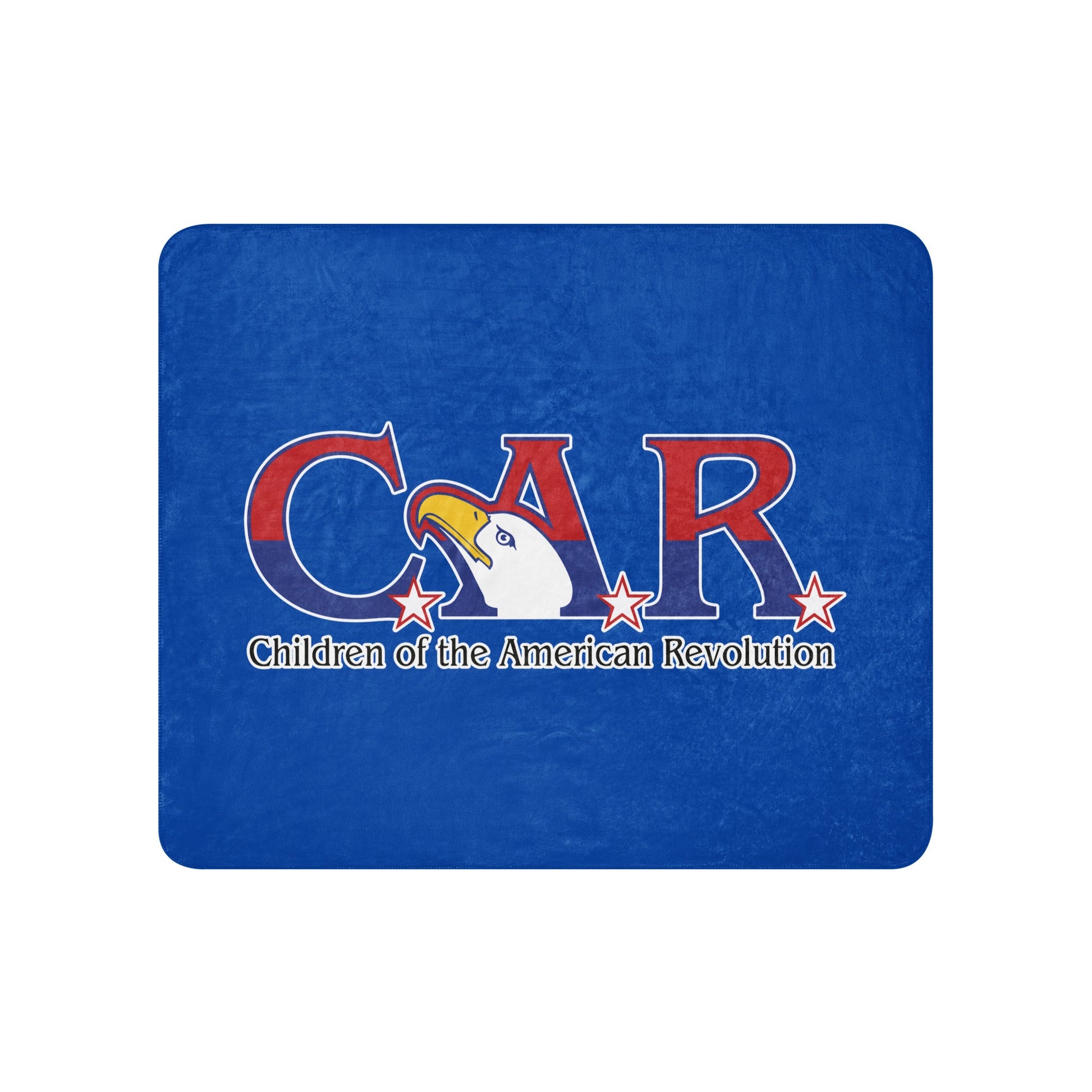 Sherpa Blanket | Georgia State Society Children of the American Revolution | Mark Logo